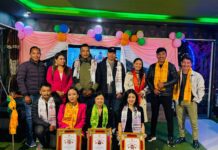 प्रेम गीत “मनैको माया” सार्वजनिक तथा मिस तामाङ–२०२६ सामाग्रीलाई सम्मान कार्यक्रम सम्पन्न